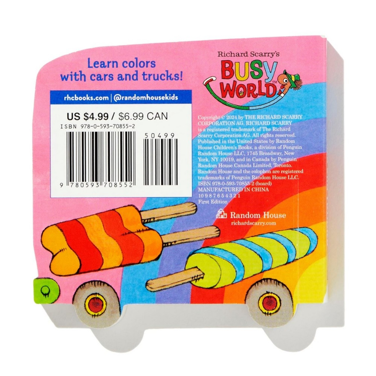 Colorful Cars and Trucks تأليف ريتشارد سكاري - 7 مايو 2024