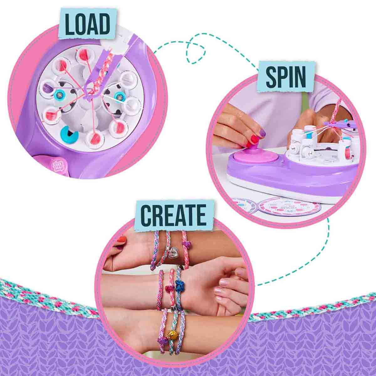 Cool Maker Kumikreator 3 in 1 Necklace and Bracelet Making Kit Dress-Up Accessories Girls, 8-10 Years