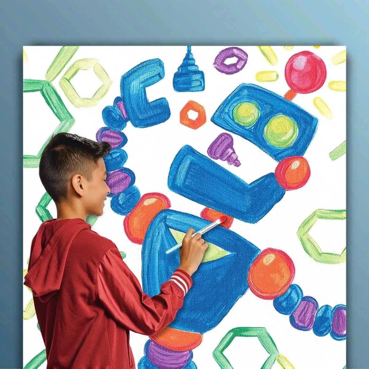 Crayola 18-Shades Washable Kids Paint Unisex, 3-4 Years