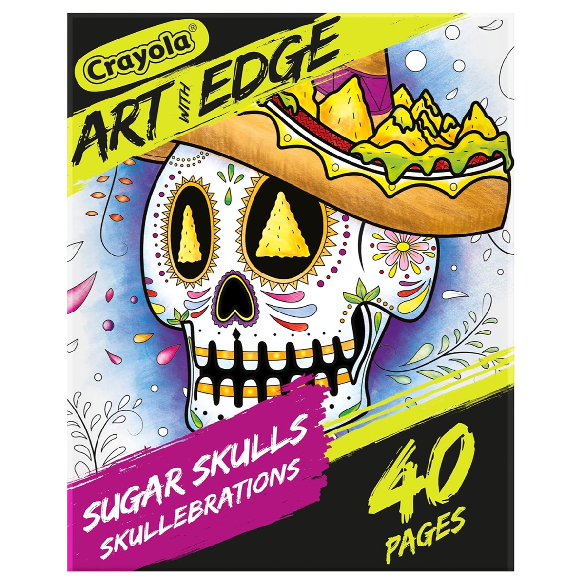 كرايولا دفتر تلوين آرت ويذ إدج شوجر سكالز للجنسين