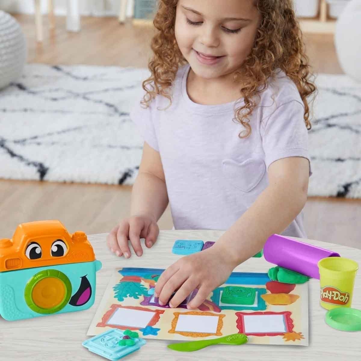 Crayola Clay & Glow Bunny Playset with Miraculous Slime, Chupa Chups Stationery & Play-Doh Photo Fun Bundle Unisex, 3-4 Years