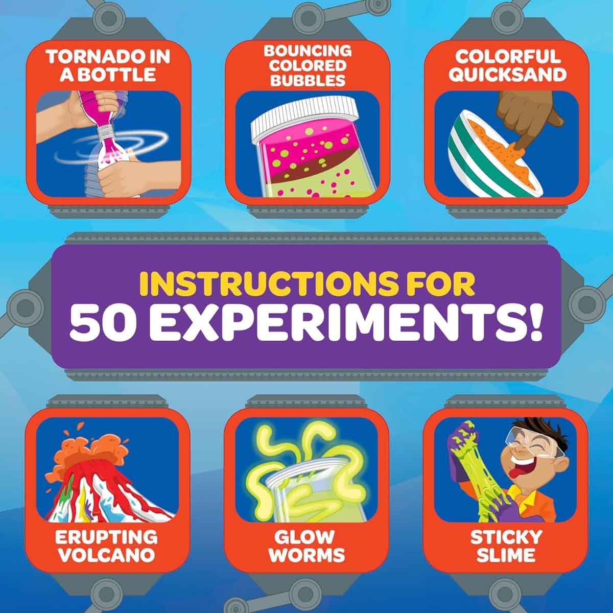 كرايولا مجموعة معمل كيمياء الألوان للجنسين، 8-10 سنوات