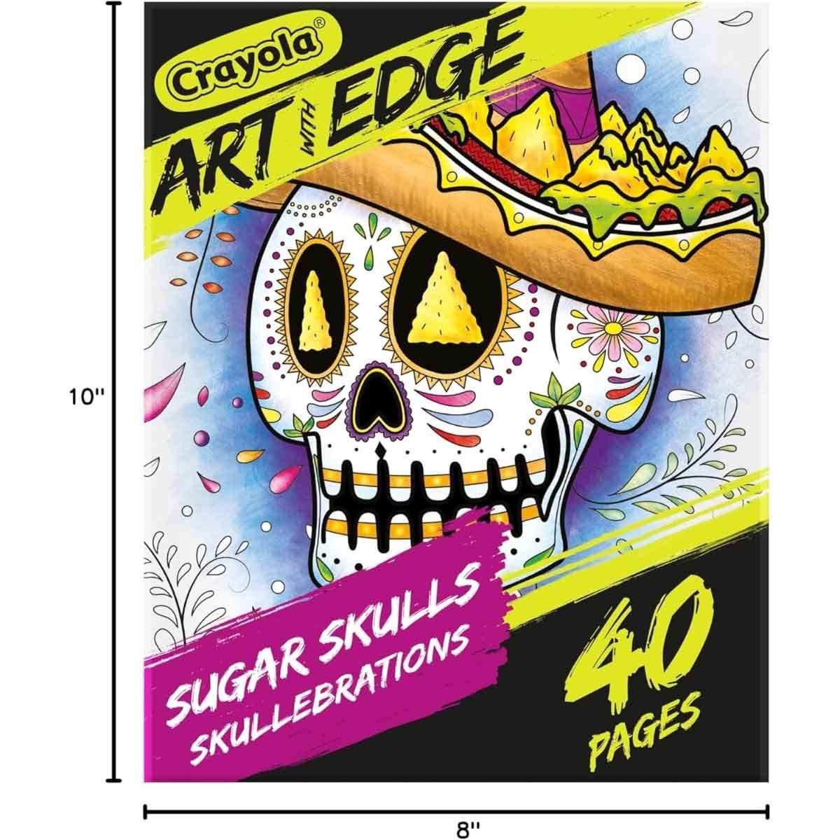 Crayola Crayons & Oil Pastels with Colouring Book & Blank Paper Pad Bundle Pack Unisex, 5-7 Years