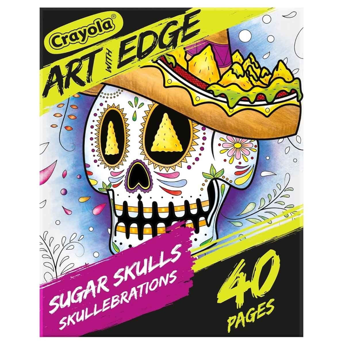 Crayola Crayons & Oil Pastels with Colouring Book & Blank Paper Pad Bundle Pack Unisex, 5-7 Years