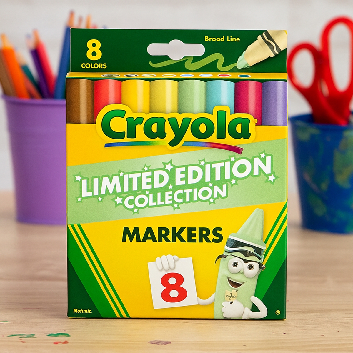 Crayola Limited Edition Collection Markers Unisex, 3-4 Years, Pack of 8