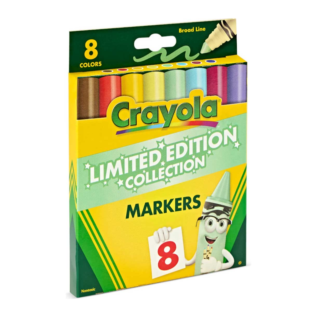 Crayola Limited Edition Collection Markers Unisex, 3-4 Years, Pack of 8