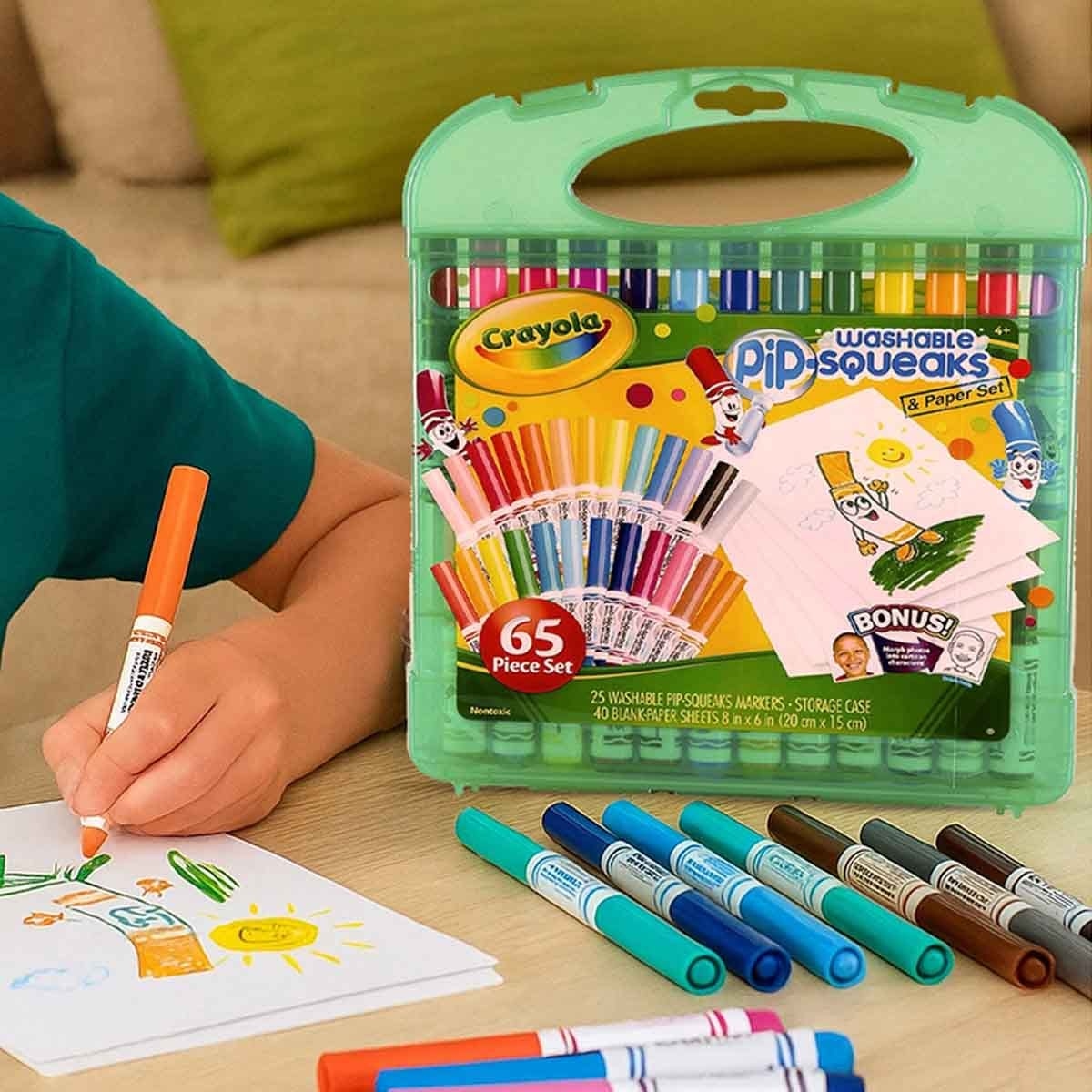 Crayola Limited Edition Crayons with Imagination Art Set & Drawing Set Bundle Pack Unisex, 5-7 Years