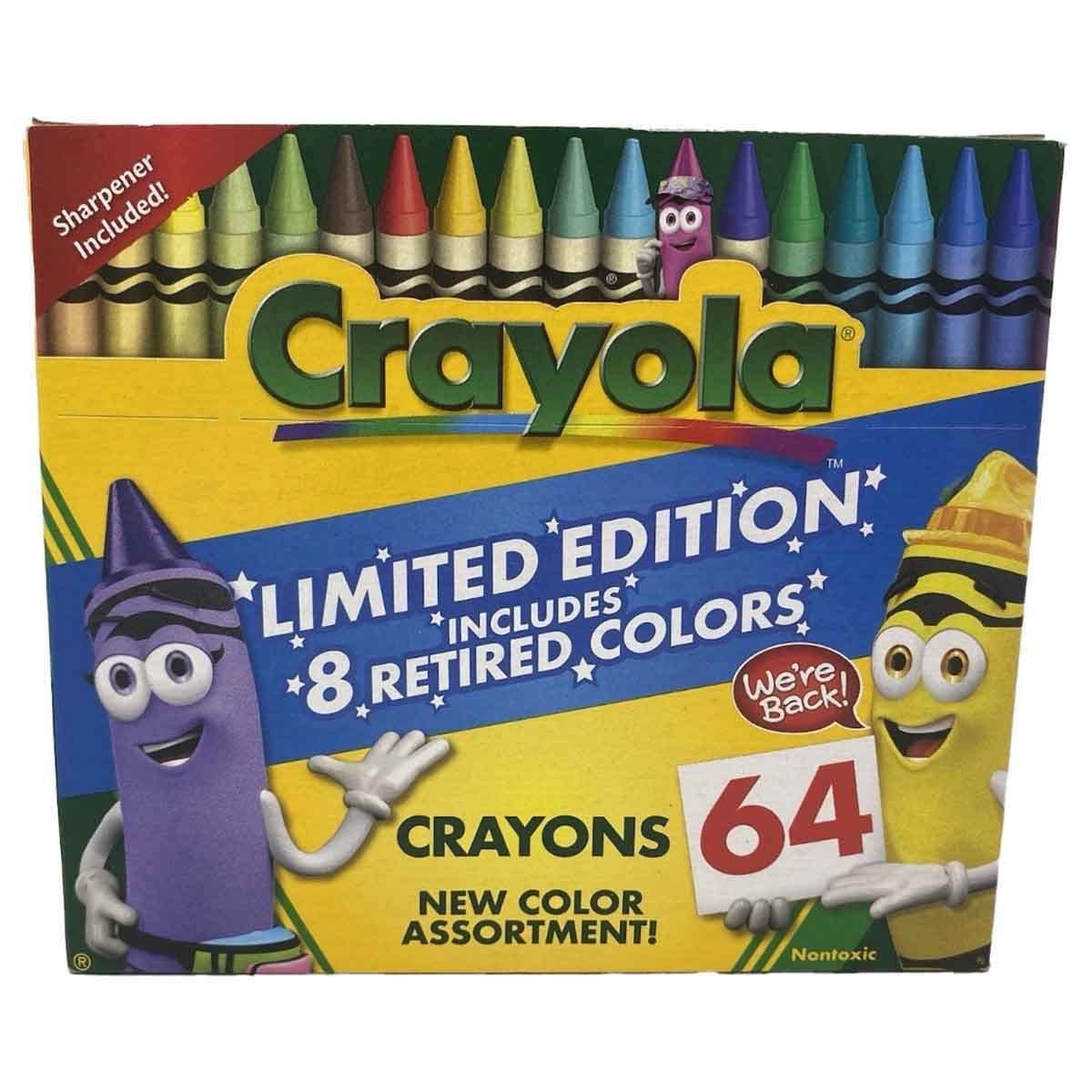 Crayola Limited Edition Crayons with Imagination Art Set & Drawing Set Bundle Pack Unisex, 5-7 Years