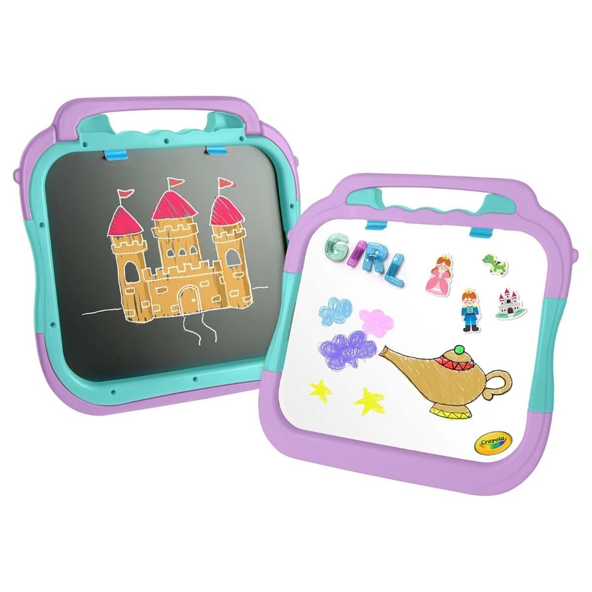 Crayola Fairy Tale Board with Ravensburger Bookcase & Ankit Toys Sequel Board Game Bundle Unisex, 13+ Years