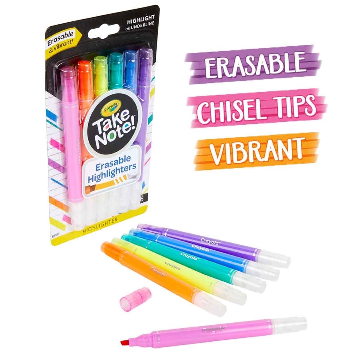 Crayola Retractable Markers, Highlighters with Crayons & Artista II Watercolours Bundle Pack Unisex, 3-4 Years
