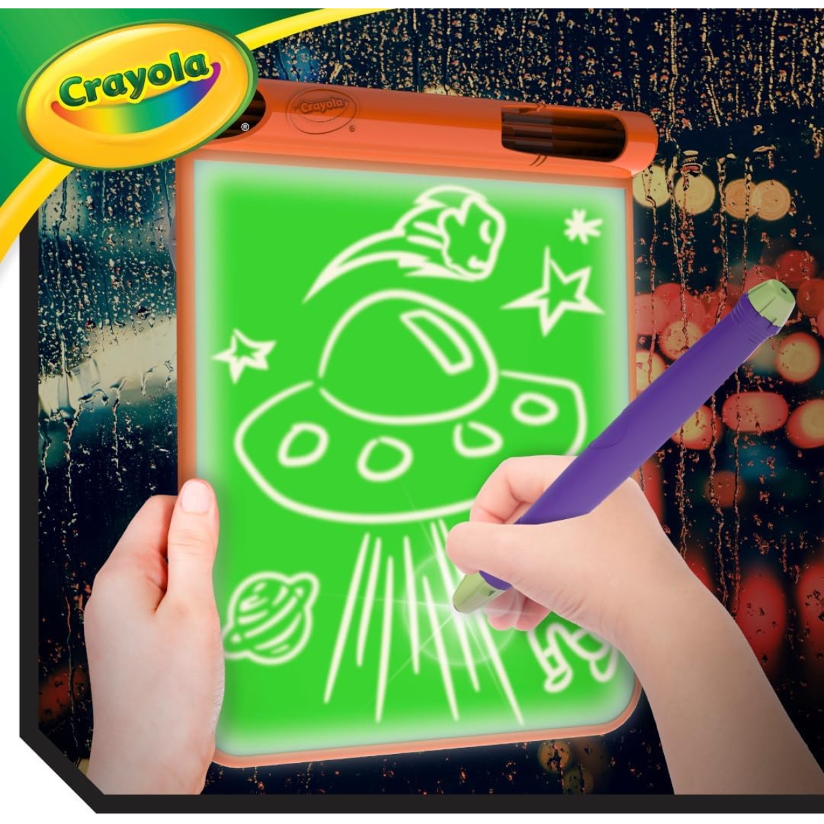 Crayola Travel Glow Art Studio Unisex, 5-7 Years