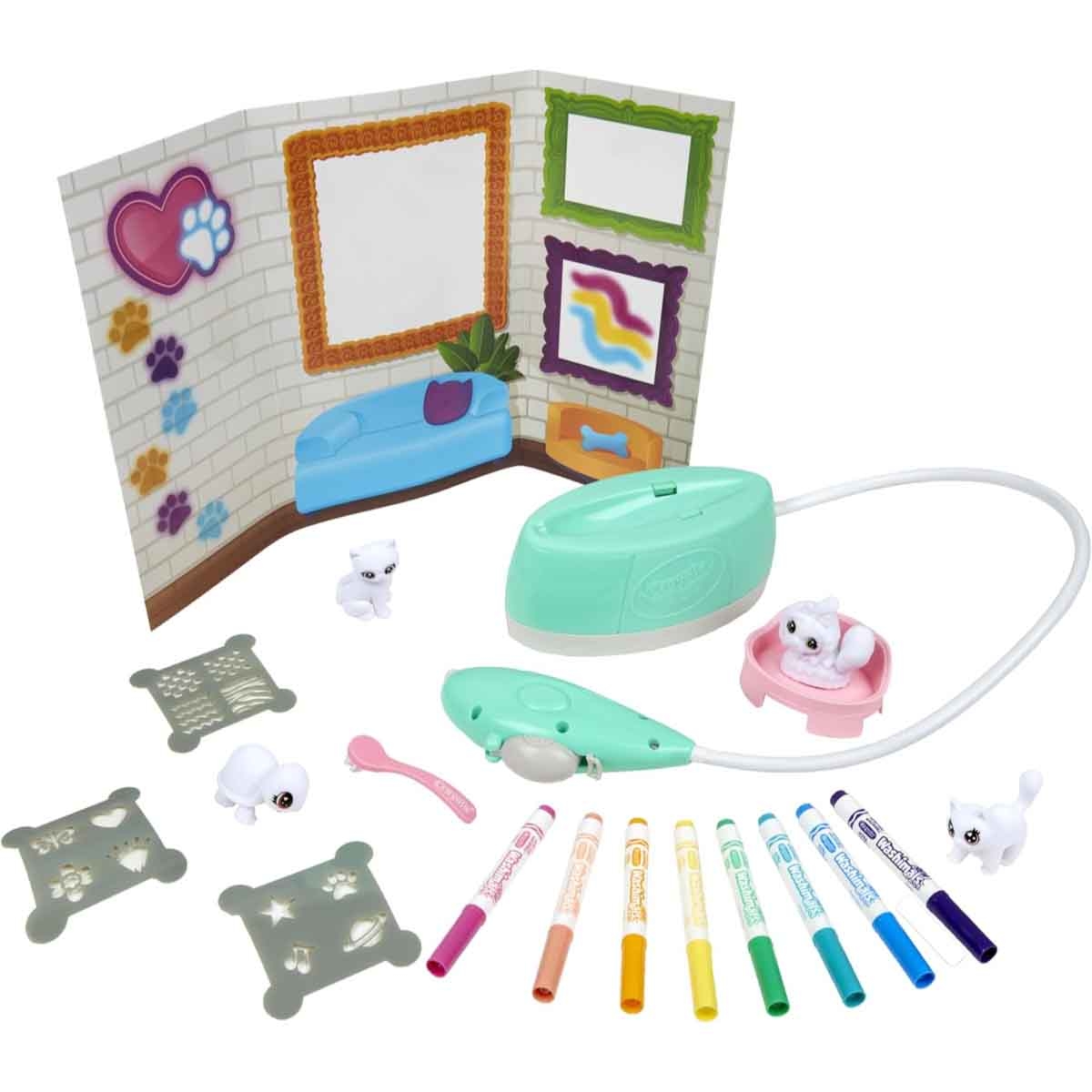 Crayola Washimals Pets Spray Boutique Activity Set Unisex, 3-4 Years