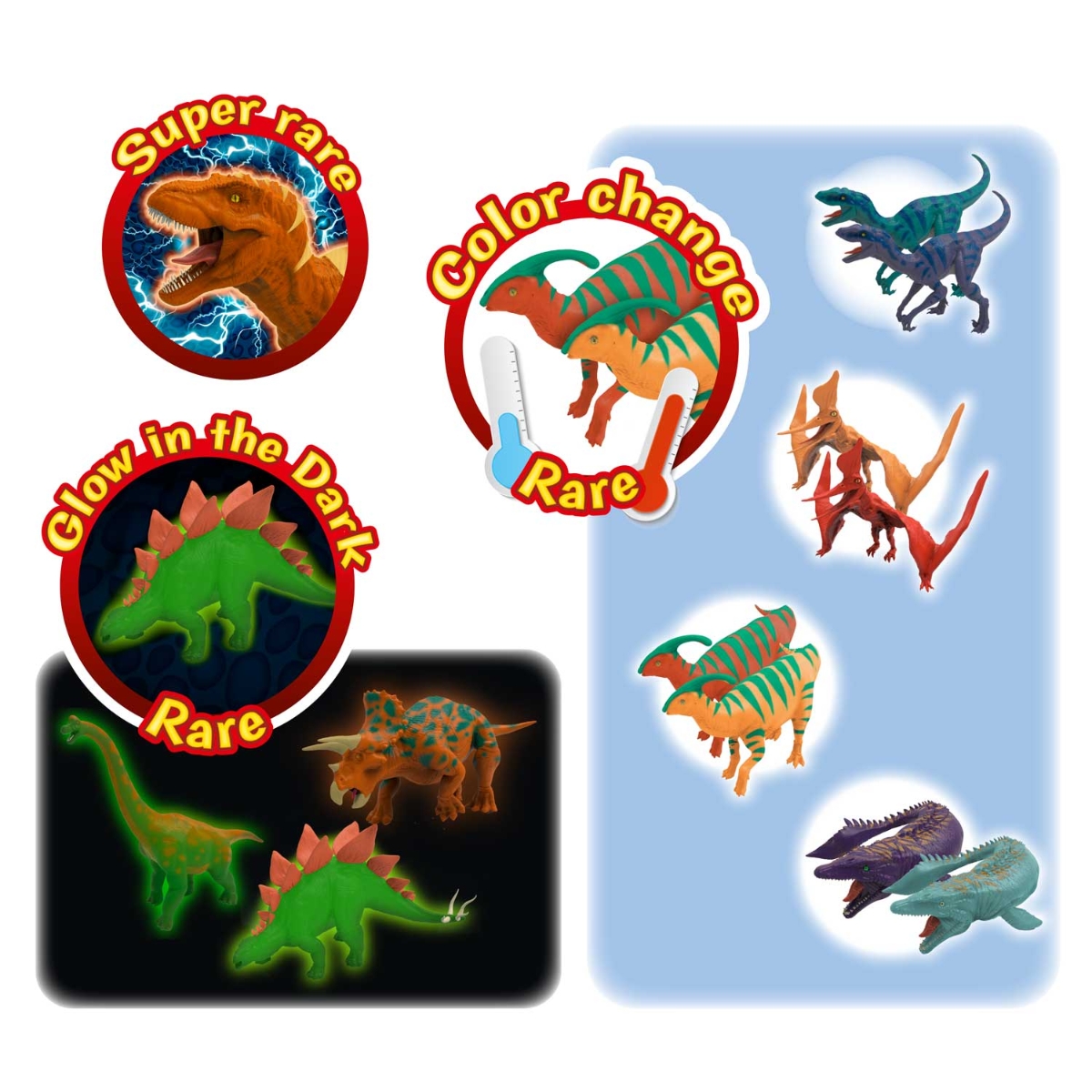 كريز سترتشي أنيمالز شكل ديناصور بلعبة داخلية للجنسين، 3-4 سنوات