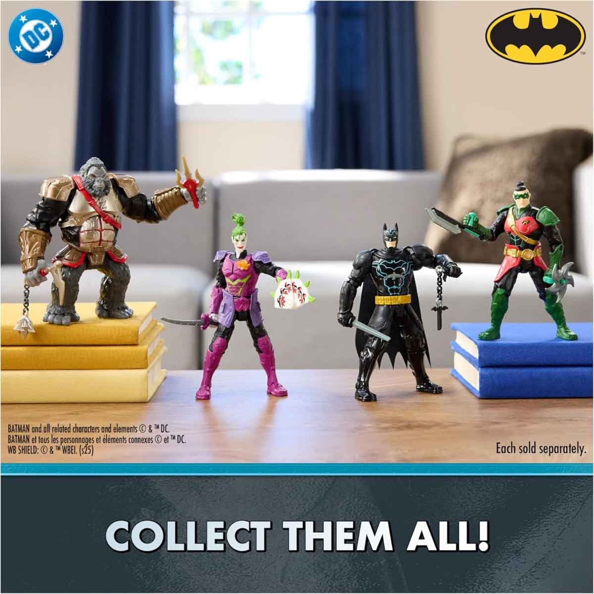 دي سي كوميكس شخصية الجوكر 6 إنش نينجا سترايك من مجموعة باتمان باتل كلاش للجنسين من عمر 3-4 سنوات