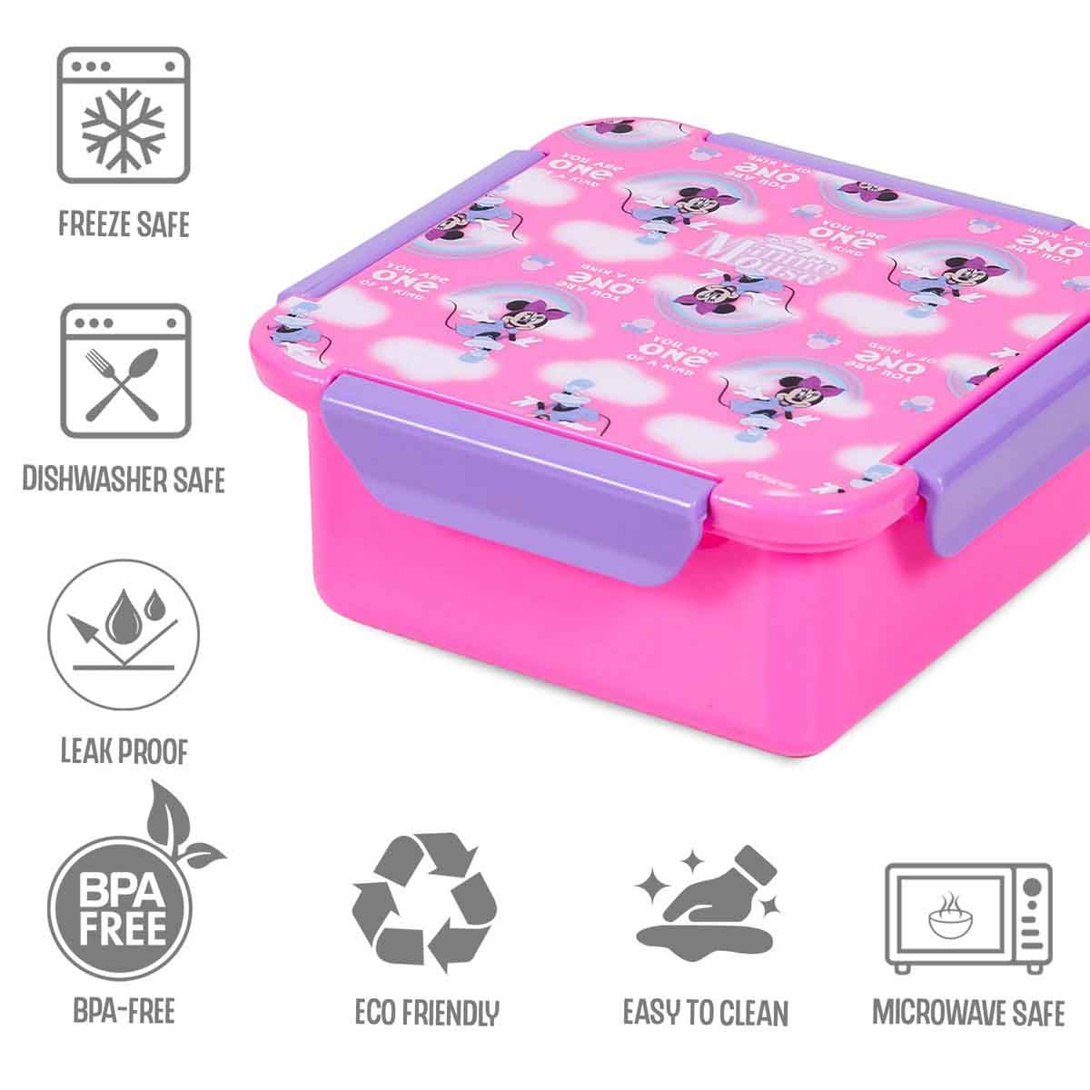 إيزي كيدز صندوق وجبات بسعة 650 مل بتصميم ديزني ميني ماوس