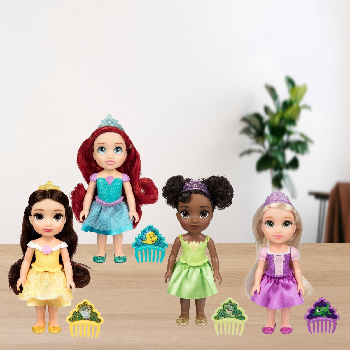 Disney Princess 6" Assorted Petite Baby Doll with Comb Girls, 3-4 Years