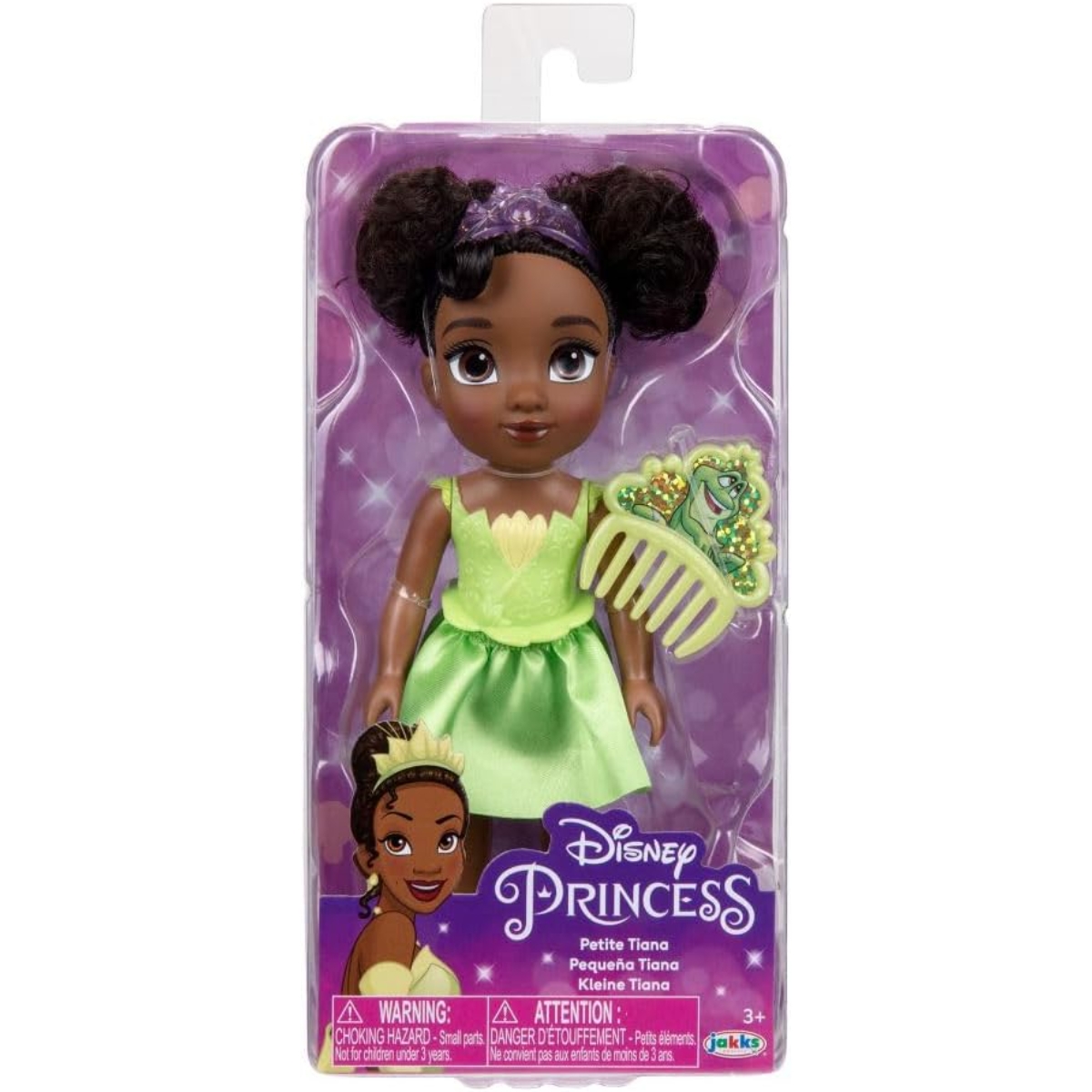 Disney Princess 6" Assorted Petite Baby Doll with Comb Girls, 3-4 Years