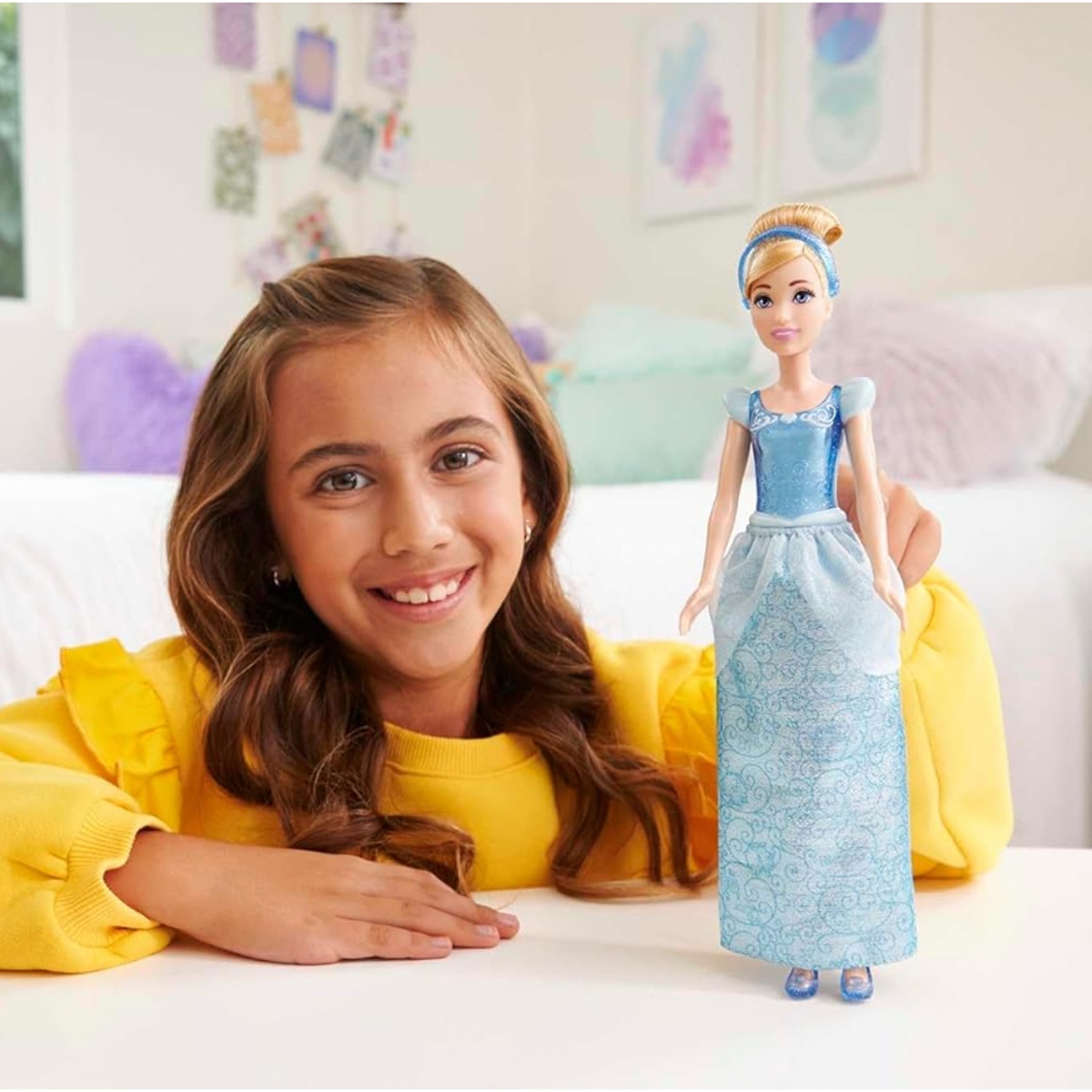 ديزني برنسيس دمية فاشن سندريلا للبنات، 3-4 سنوات