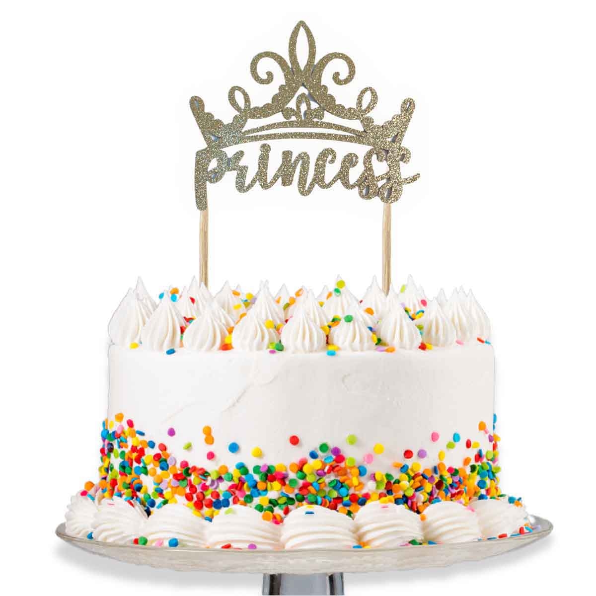 ديزني برنسيس أداة تزيين كعك لامعة قصة خيالية