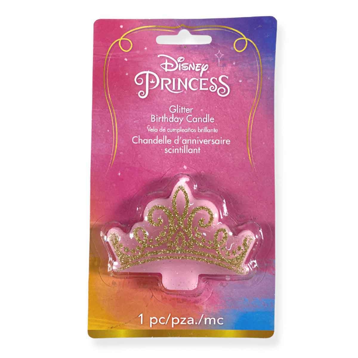 Disney Princess Once Upon A Time Glitter Candle