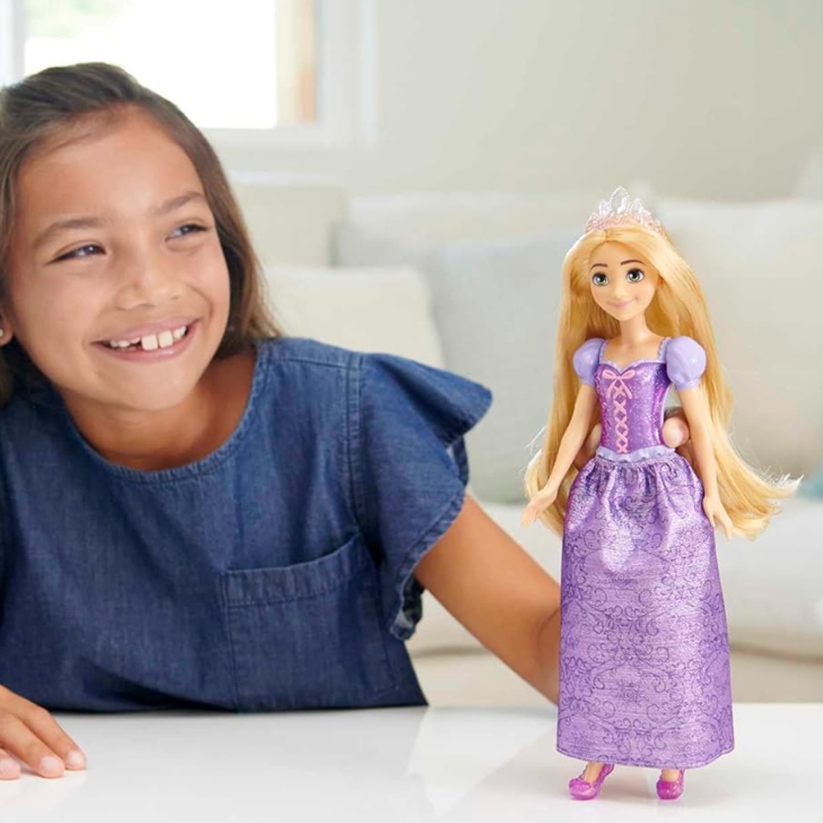 ديزني برنسيس دمية فاشن رابونزل للبنات، 3-4 سنوات