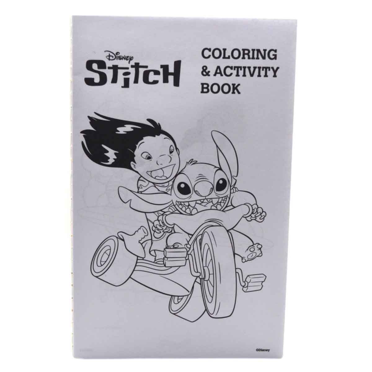 ديزني ستيتش مجموعة تلوين وأنشطة مع أقلام تلوين للأطفال بعمر 3-4 سنوات