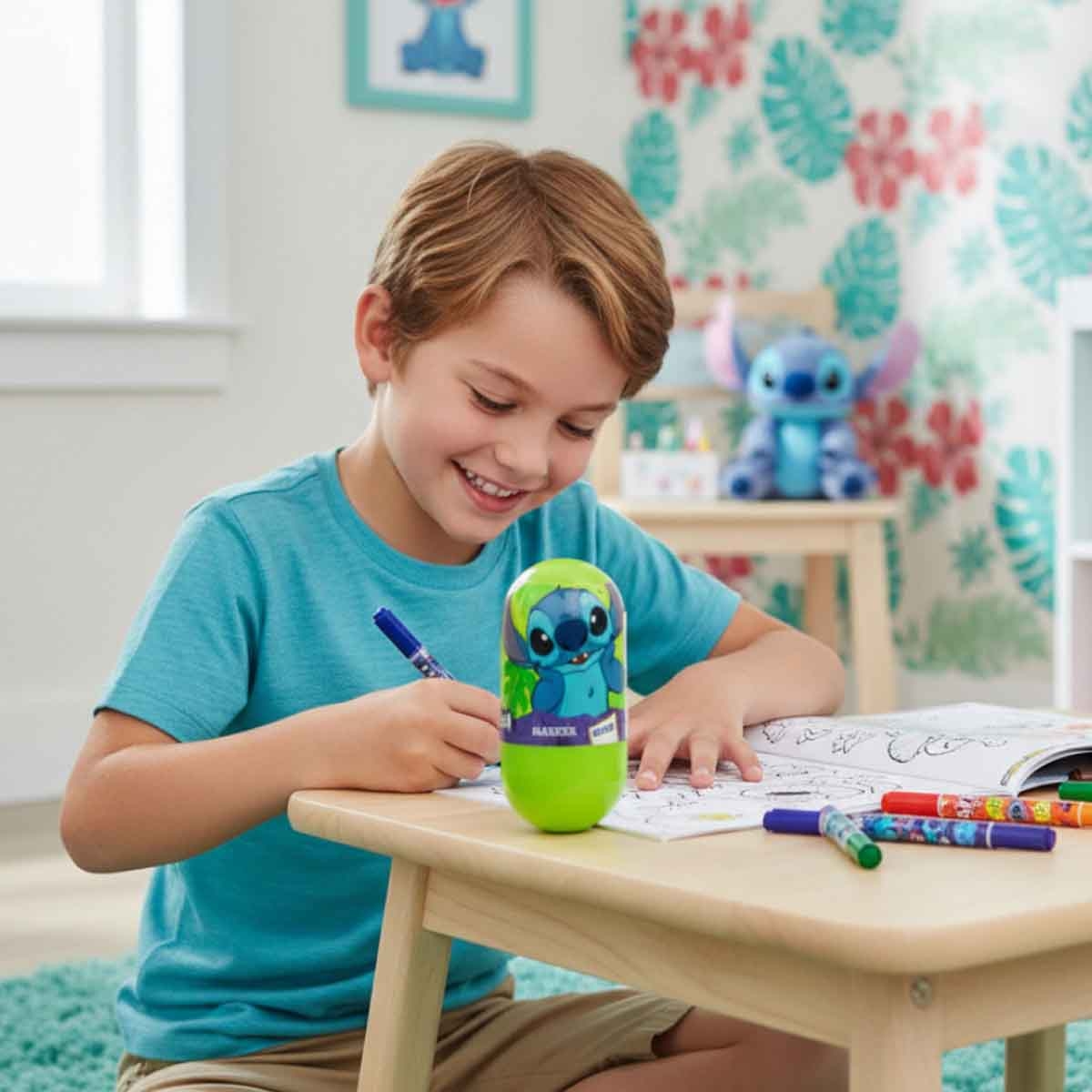 Disney Stitch 100453 Wobbler Marker Unisex, 3-4 Years