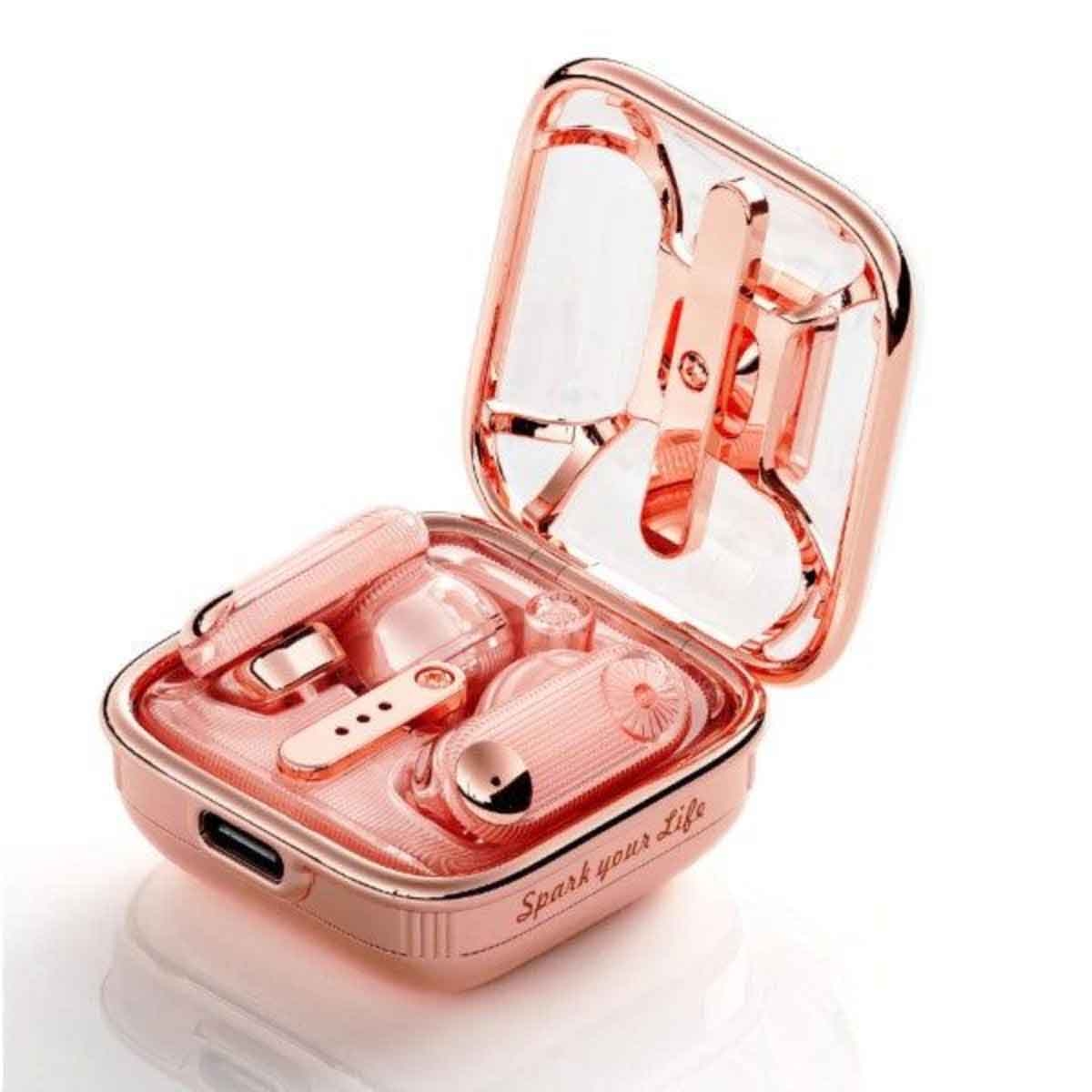 ديفووم سماعات أذن بلوتوث لاسلكية بالكامل سبارك-إير