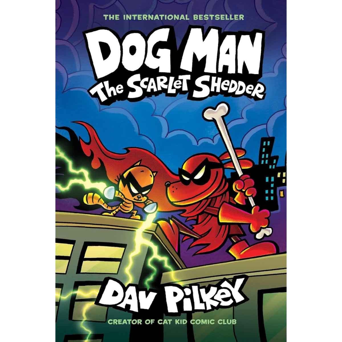 Dog Man 12: The Scarlet Shedder PB by Dav Pilkey - 13-02-2025