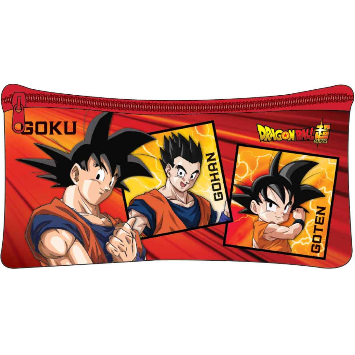 Dragon Ball 5-in-1 16” Trolley Bag, Lunch Box, Bottle, Pencil Case & Lunch Bag Kit