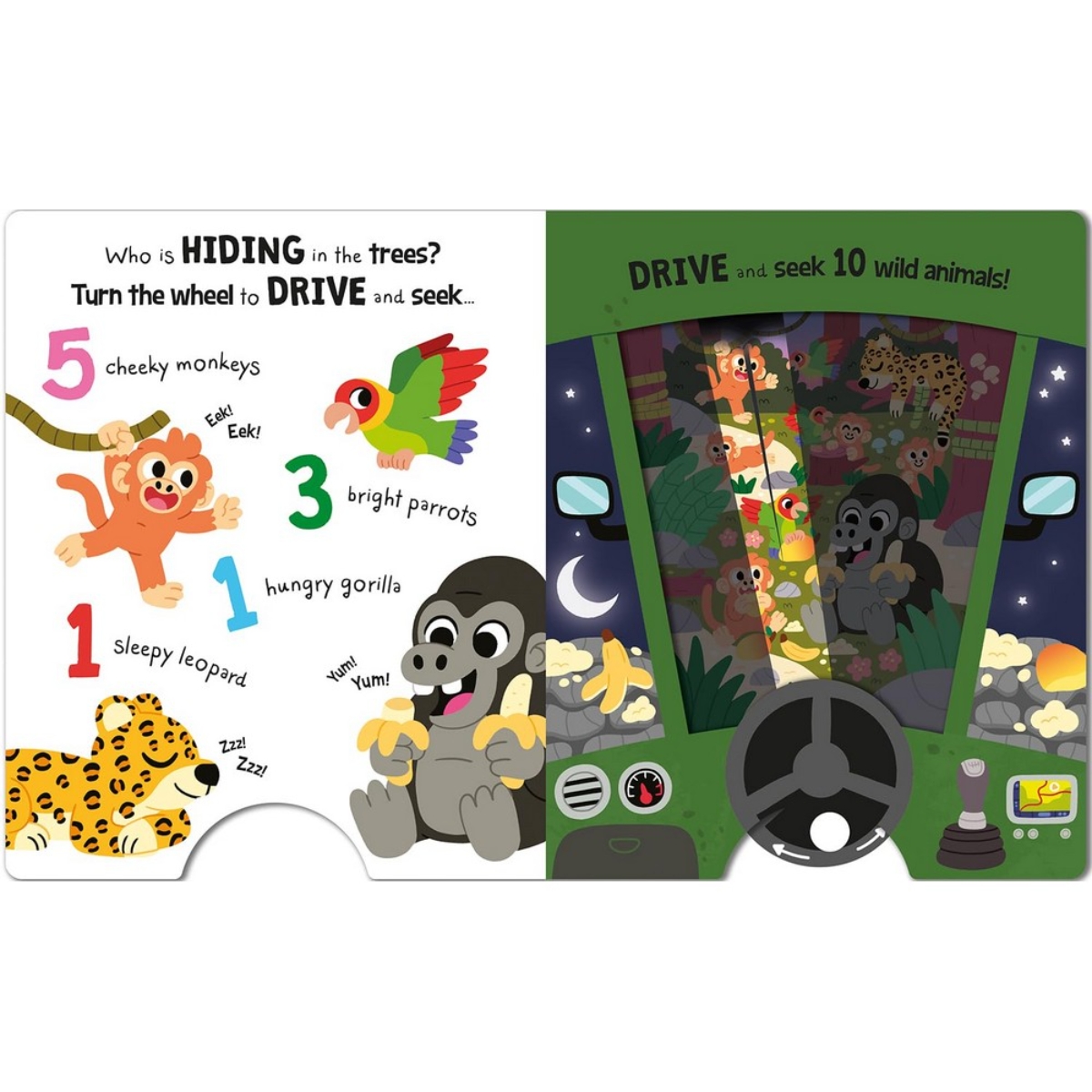 Drive & Seek Safari: مغامرة سحرية للعثور والعدّ تأليف جيني كوبر - 1 أغسطس 2024