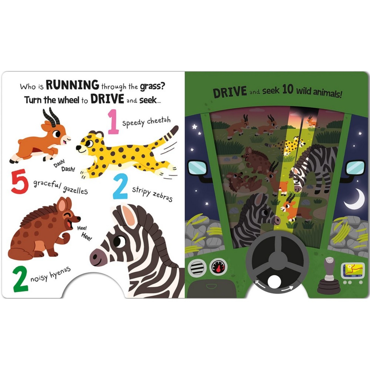 Drive & Seek Safari: مغامرة سحرية للعثور والعدّ تأليف جيني كوبر - 1 أغسطس 2024