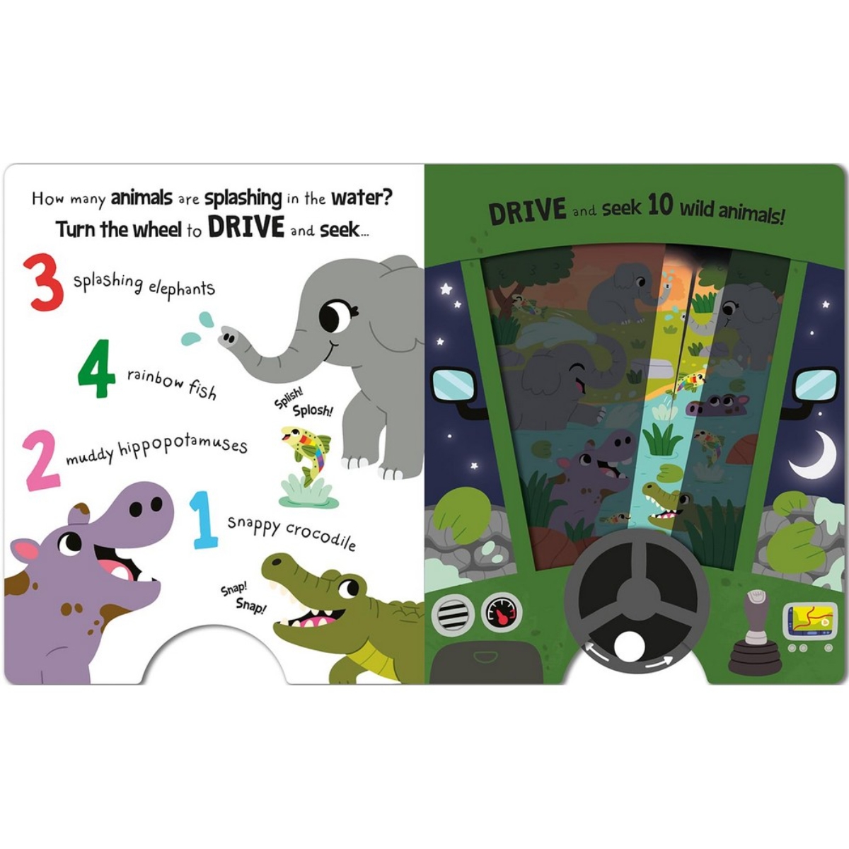 Drive & Seek Safari: مغامرة سحرية للعثور والعدّ تأليف جيني كوبر - 1 أغسطس 2024