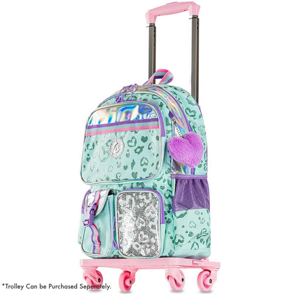 Eazy Kids 17" Love 3-in-1 School Bag with Lunch Bag & Pencil Pouch