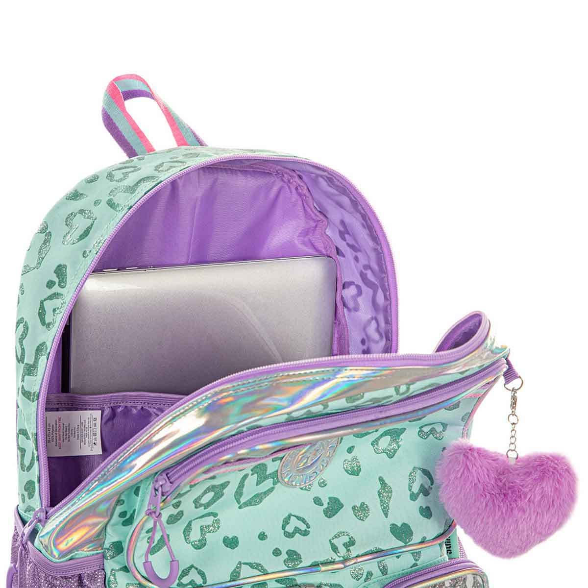 Eazy Kids 17" Love 3-in-1 School Bag with Lunch Bag & Pencil Pouch