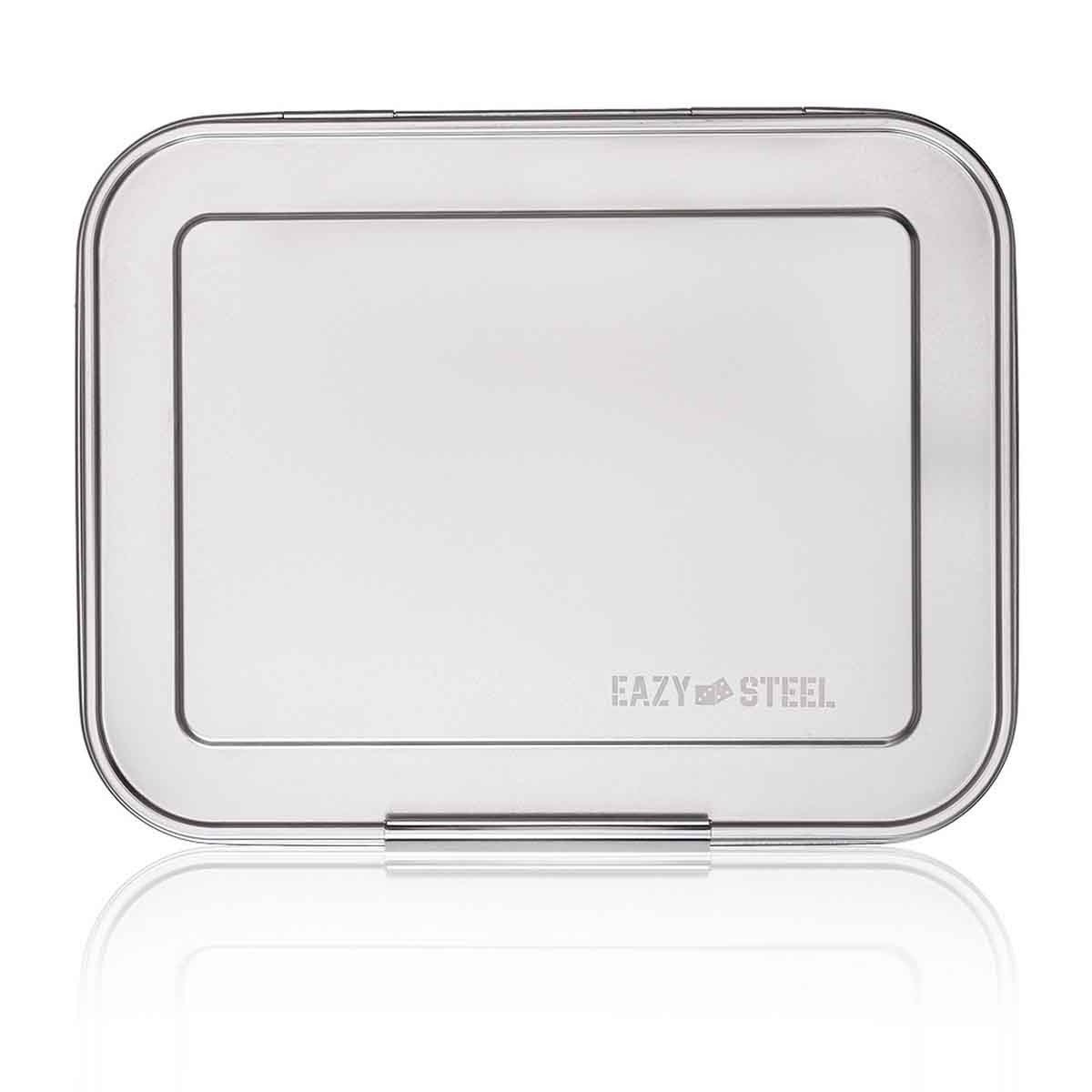 إيزي كيدز صندوق غداء بنتو ستانلس ستيل بثلاثة أقسام باللون الوردي