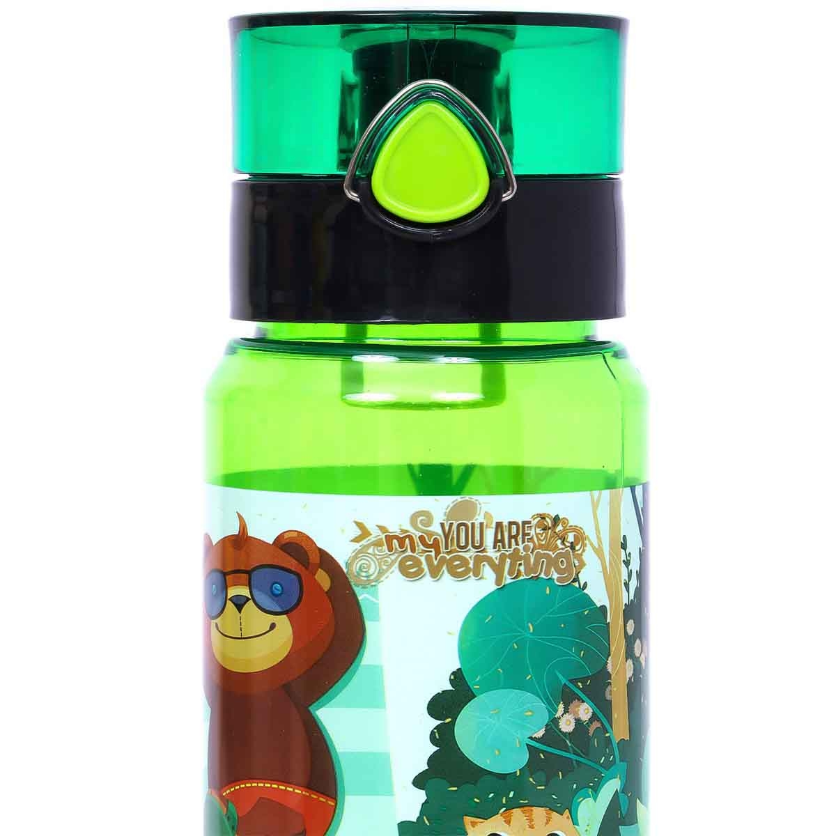 Eazy Kids 500ml Green Water Bottle Unisex, 3-4 Years