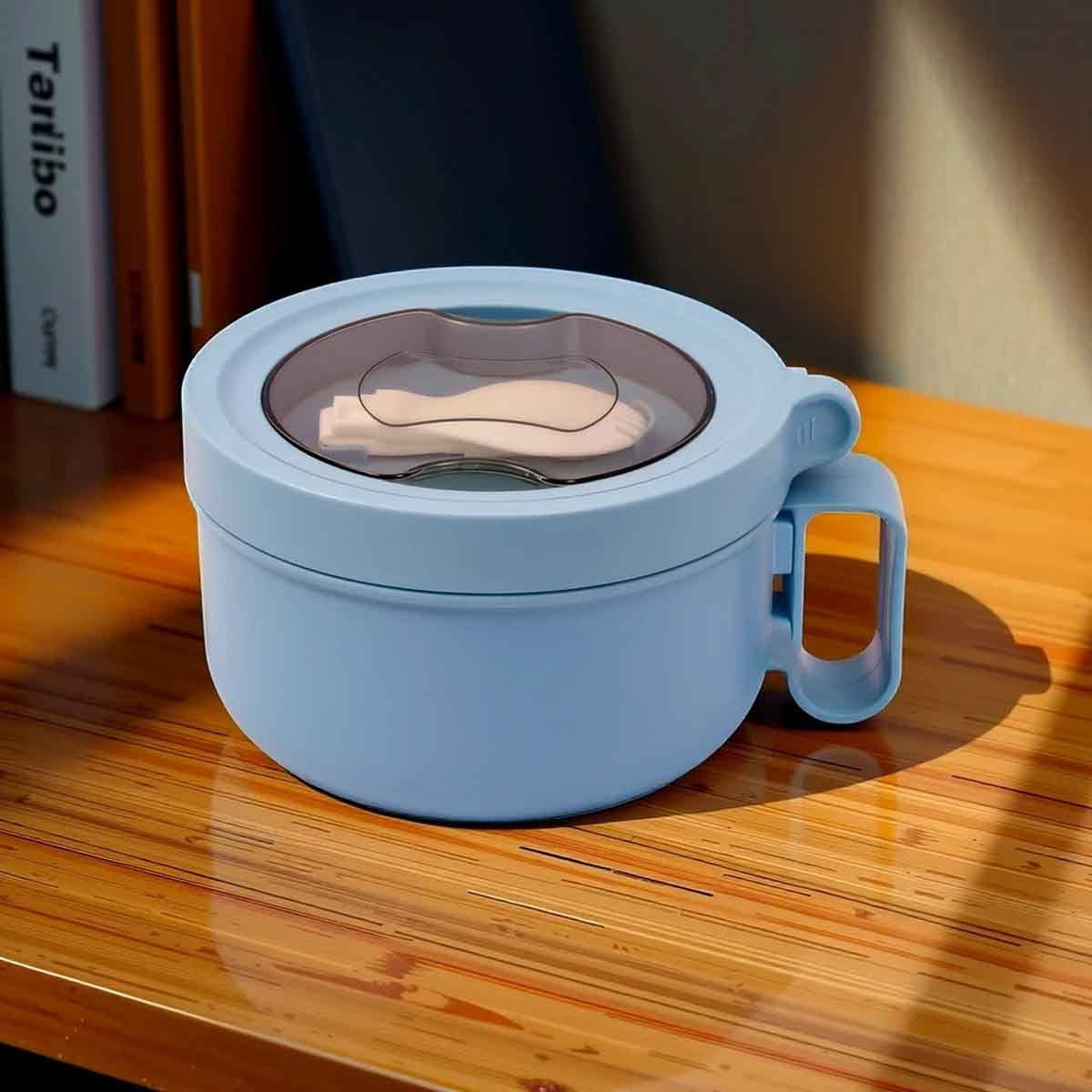 Eazy Kids 850ml Blue Lunch Box Unisex, 3-4 Years