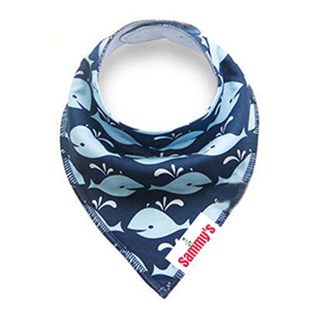 إيزي كيدز طقم مريلة بندانا بطبعة سفن مرساة للأطفال من عمر 0 إلى 2 سنة، مجموعة من 4