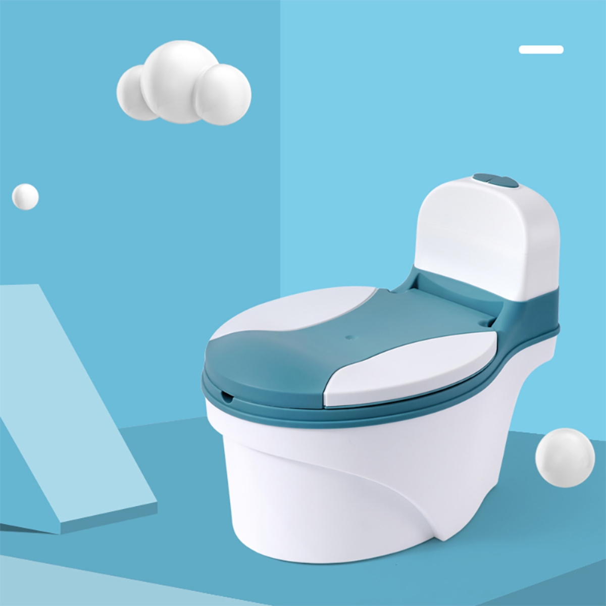 Eazy Kids Green Potty Training Seat Toddler, 0-2 Years