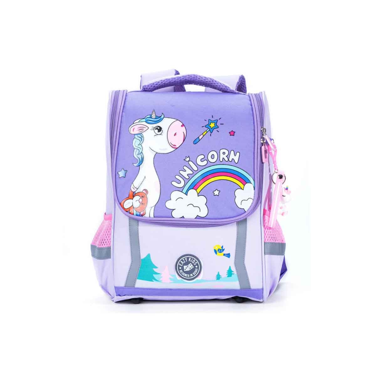 إيزي كيدز حقيبة مدرسية برينس يونيكورن مع ترولي