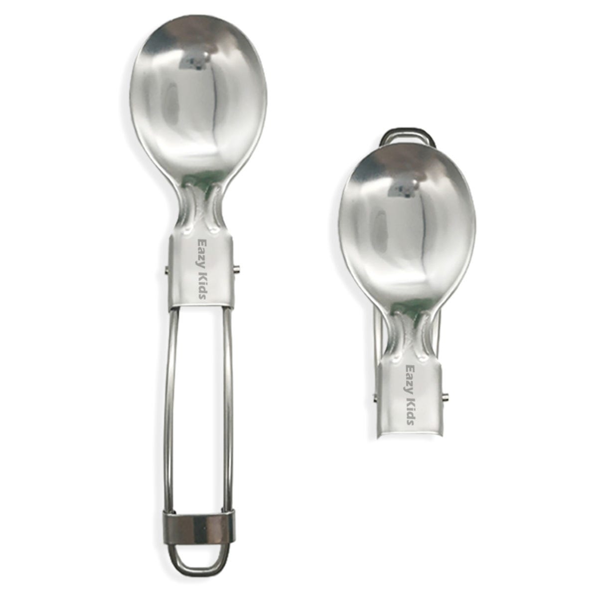 Eazy Kids Steel Folding Spoon Unisex, 3-4 Years