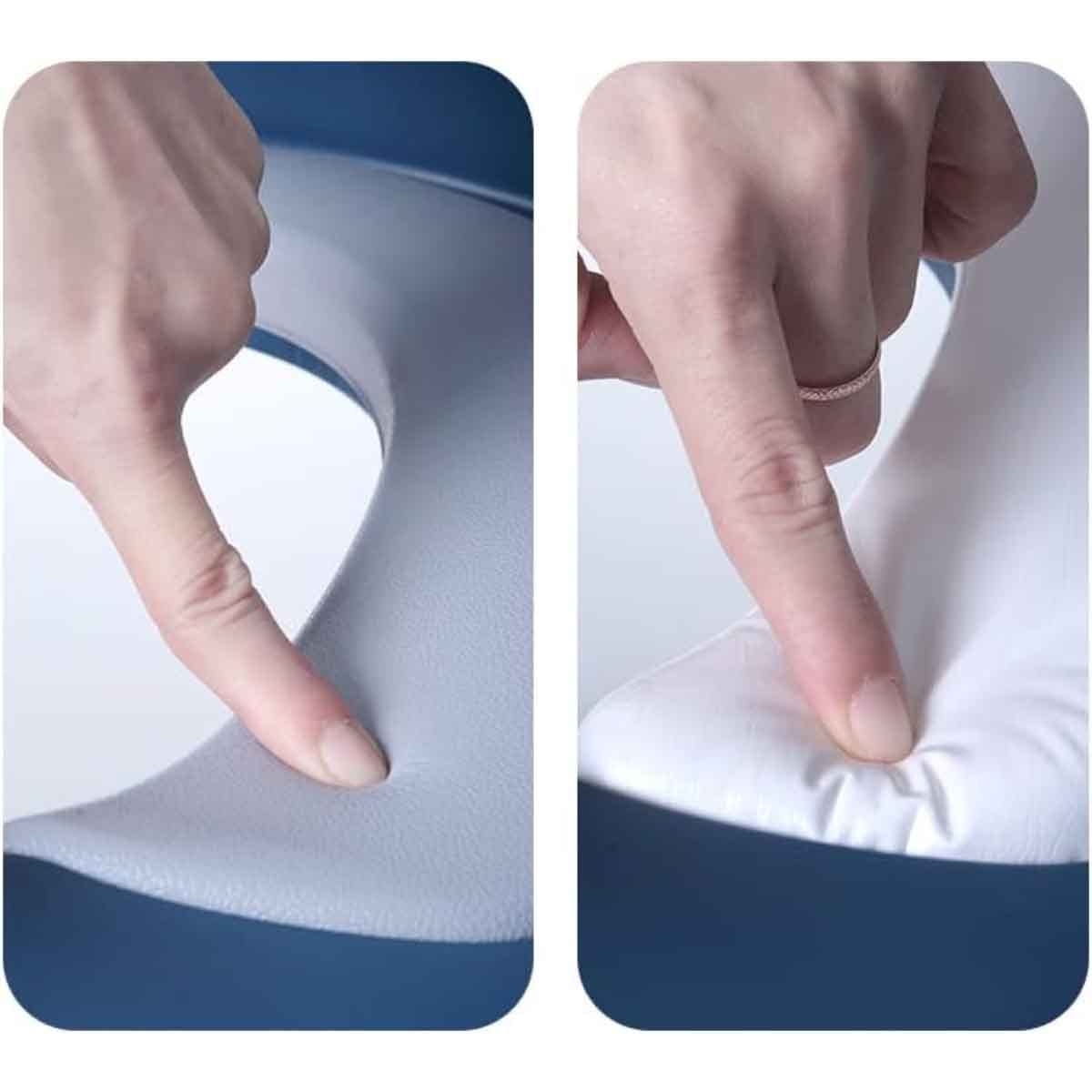 Eazy Kids Blue Step Stool Foldable Potty Trainer Seat