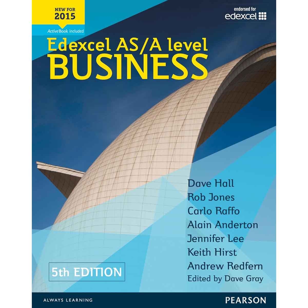 Edexcel AS/a Level Business 5th Edition Student Book & EBook by Dave Hall - 27-08-2015