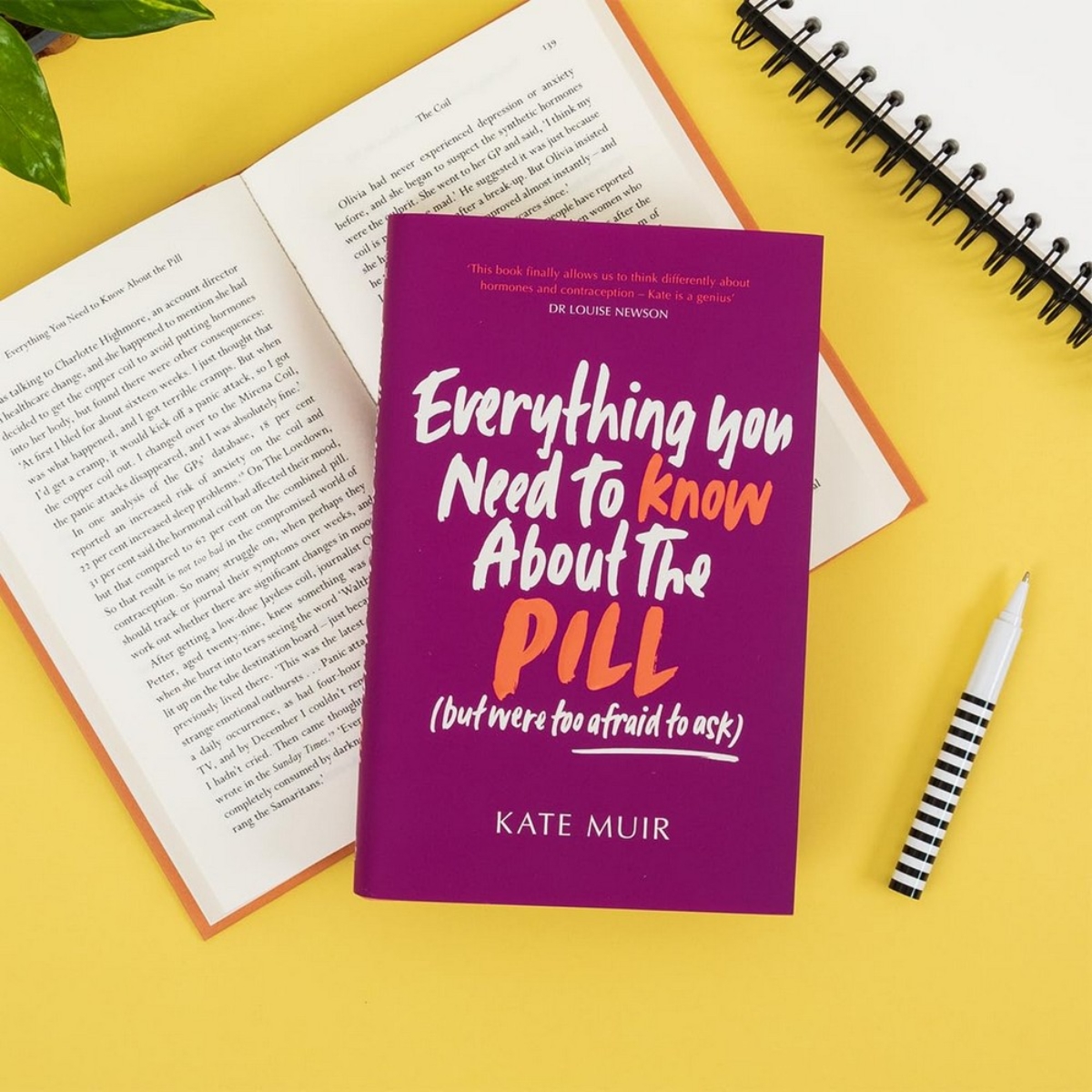 Everything You Need to Know About the Pill: كل ما تحتاجين معرفته عن حبوب منع الحمل (لكن كنت خائفة من السؤال) تأليف كيت موير - 11 أبريل 2024