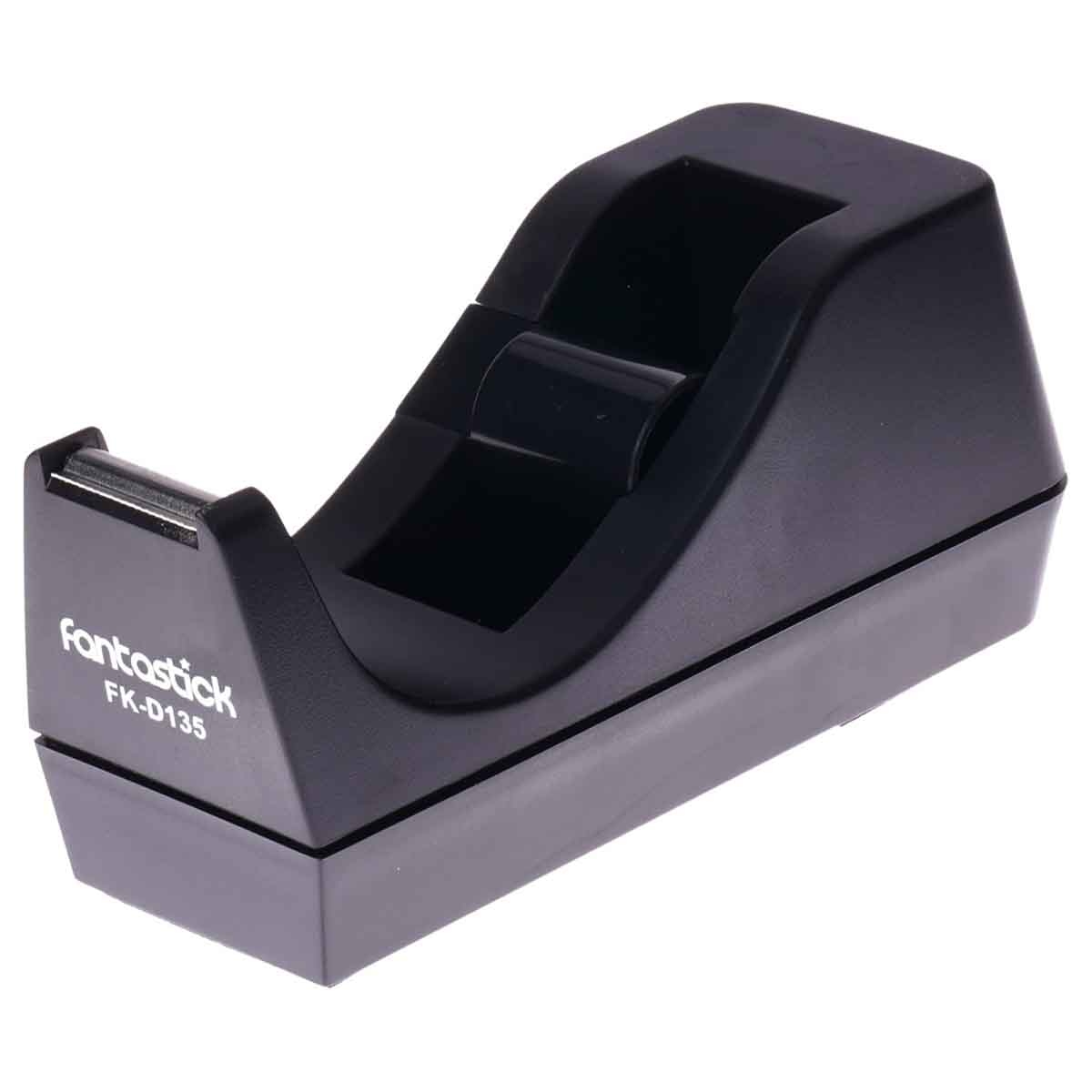 Fantastick Tape Dispenser with 1-inch Core Black Unisex