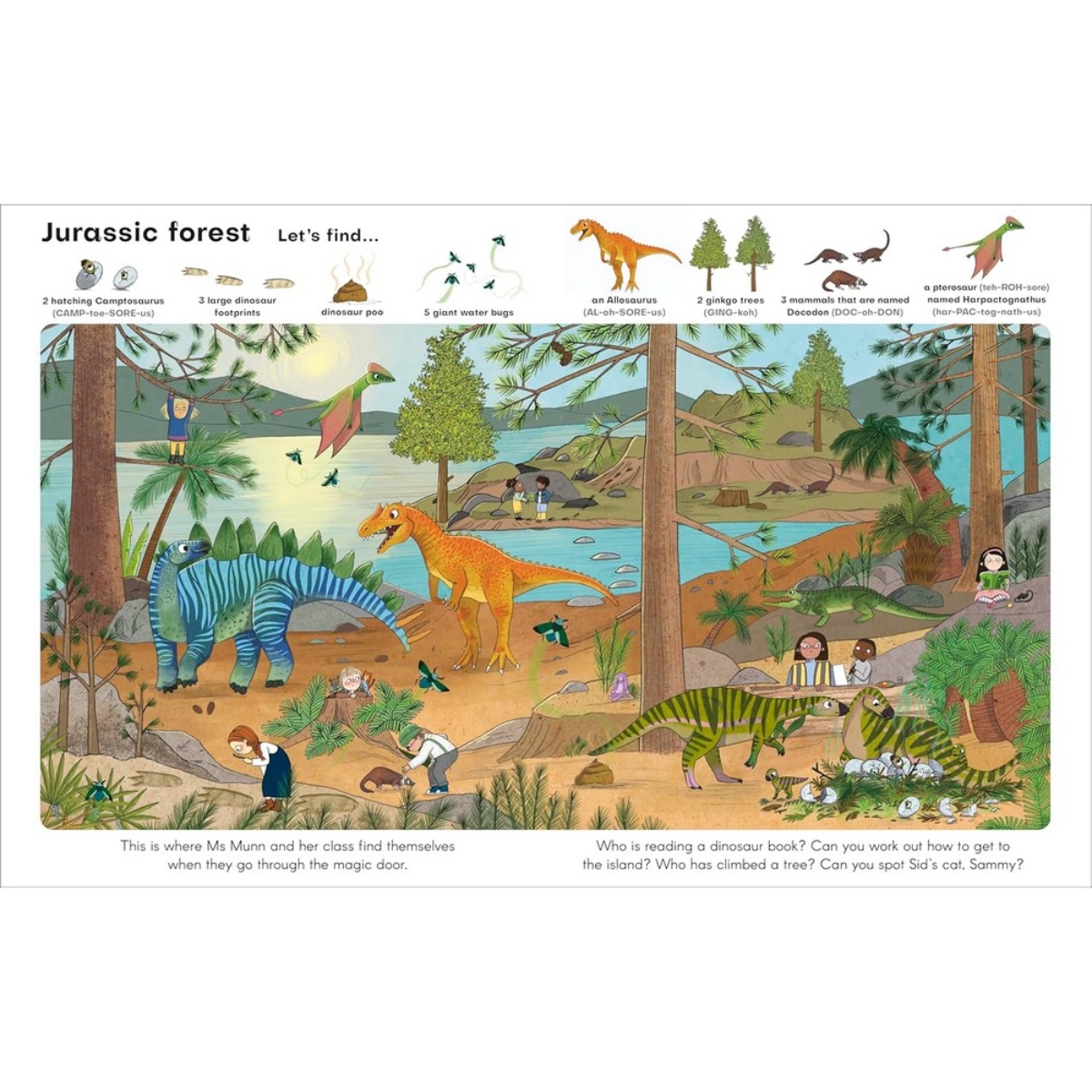 Find My Favourite Things Dinosaurs : ابحث واكتشف! تابع الشخصيات في مغامرتهم مع الديناصورات تأليف دي كيه - 1 فبراير 2024