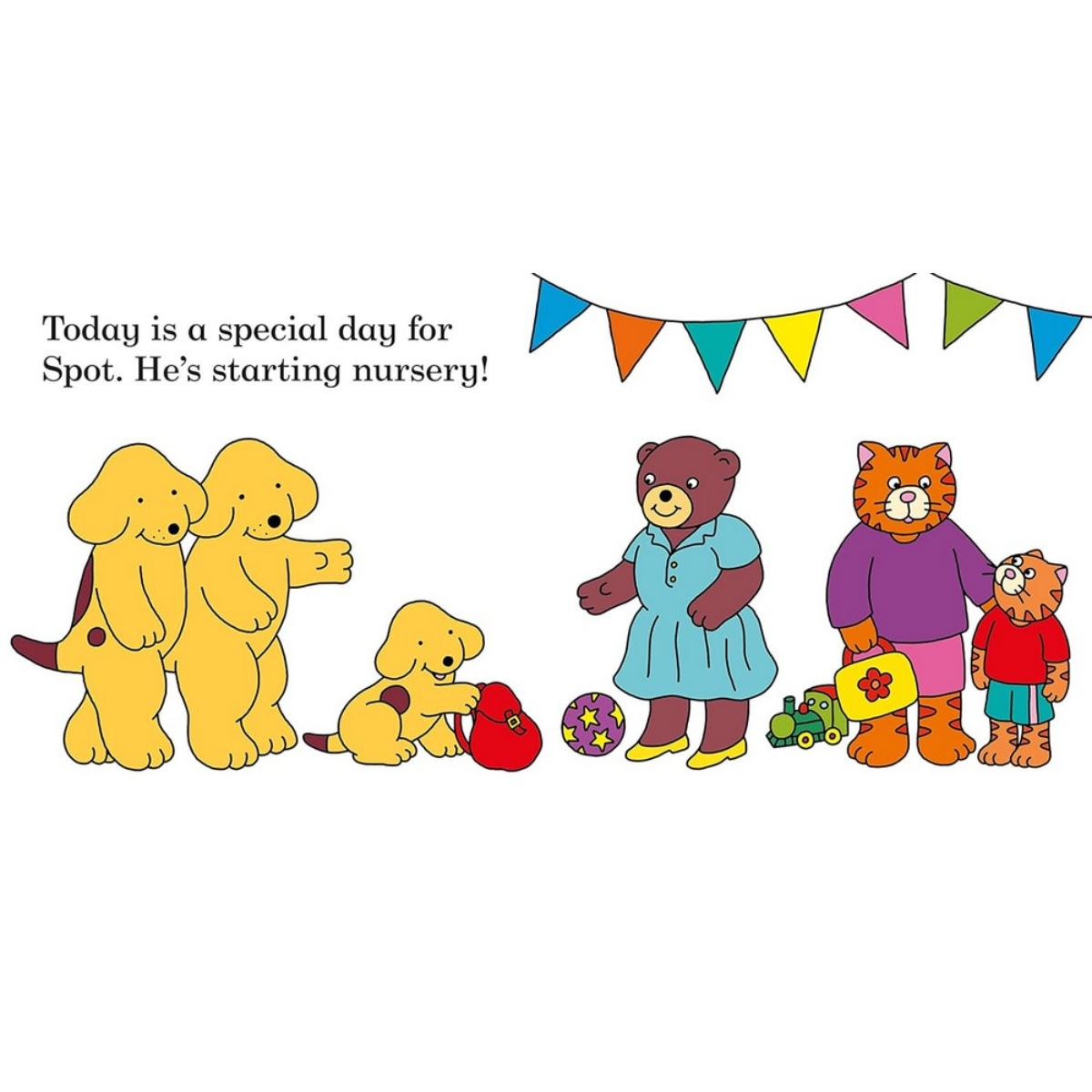 Find Spot at Nursery: قصة بطيات تأليف إريك هيل - 27 مايو 2021