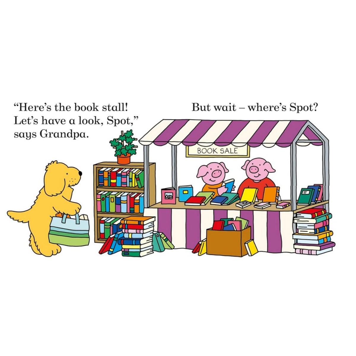 Find Spot At The Market: قصة ترفع وتغلق من تأليف اريك هيل - 4 يوليو 2024