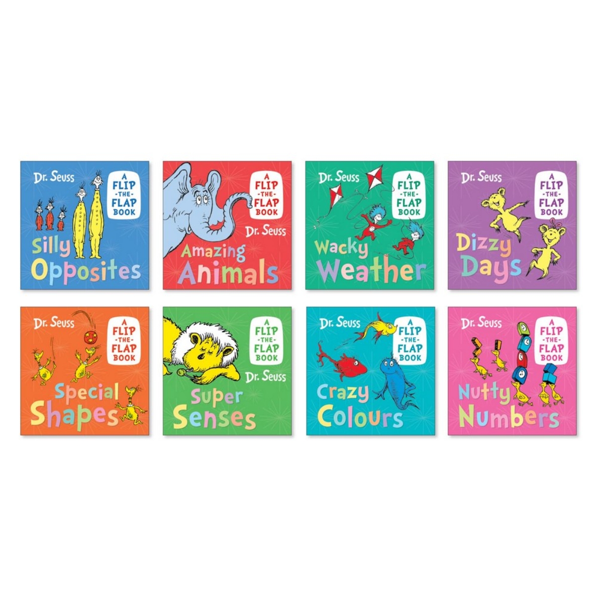 Flip-the-Flap Complete 8-Book Collection تأليف د. سوس - 4 يوليو 2024